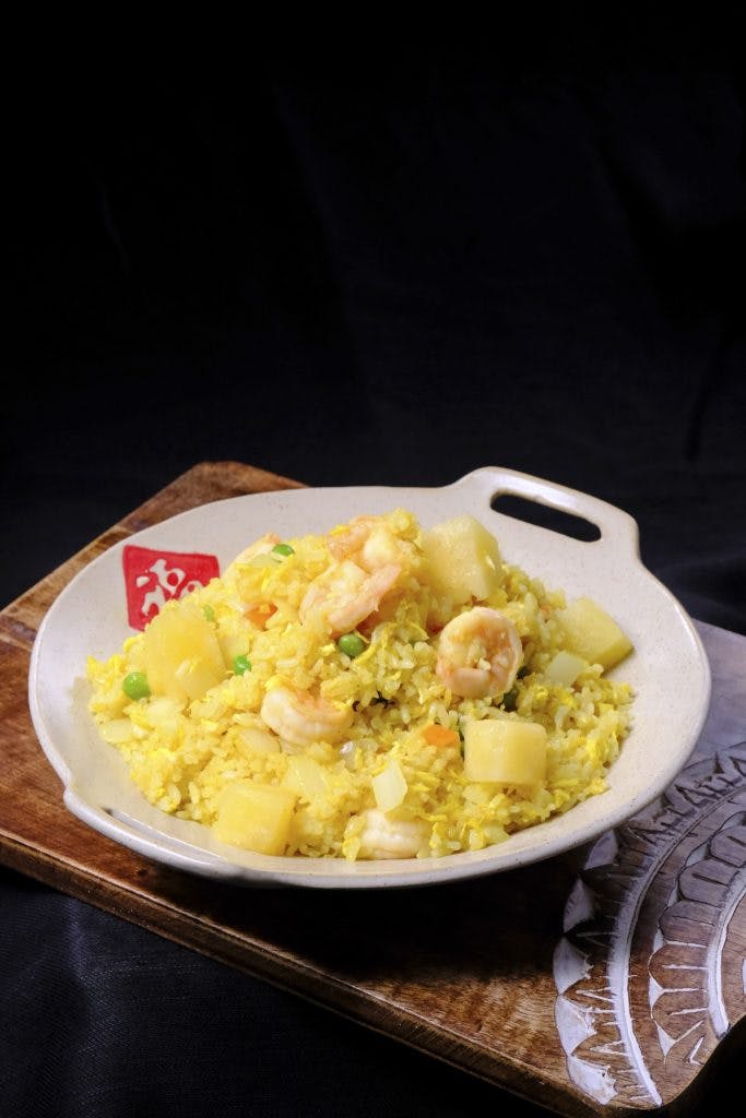Pineapple curry fried rice